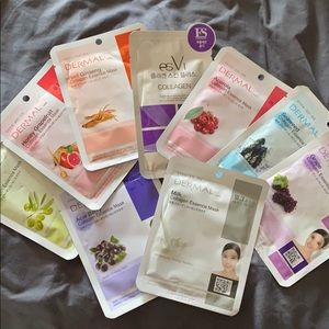 Sheet face masks